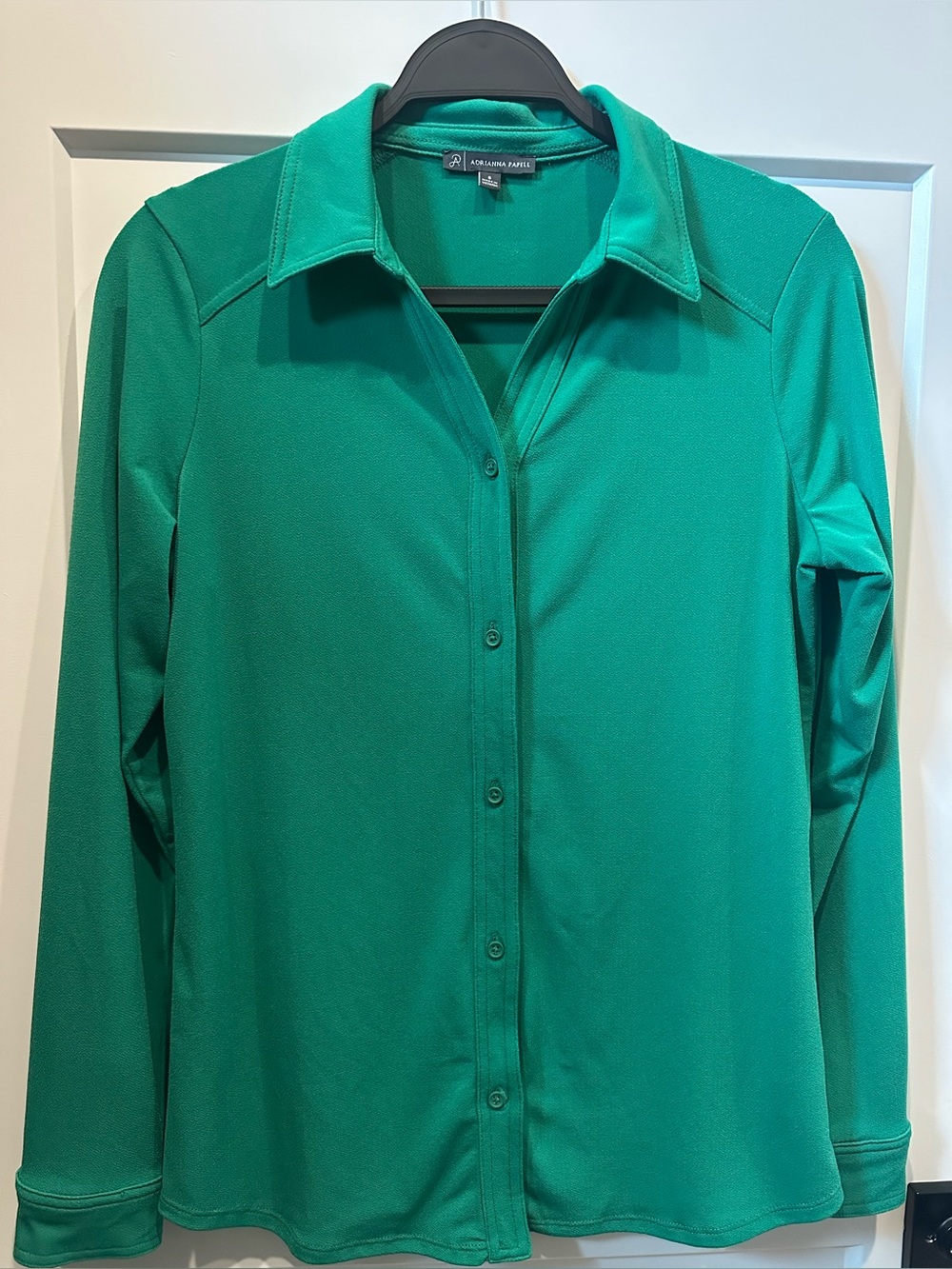 Adrianna Papell Green Blouse
